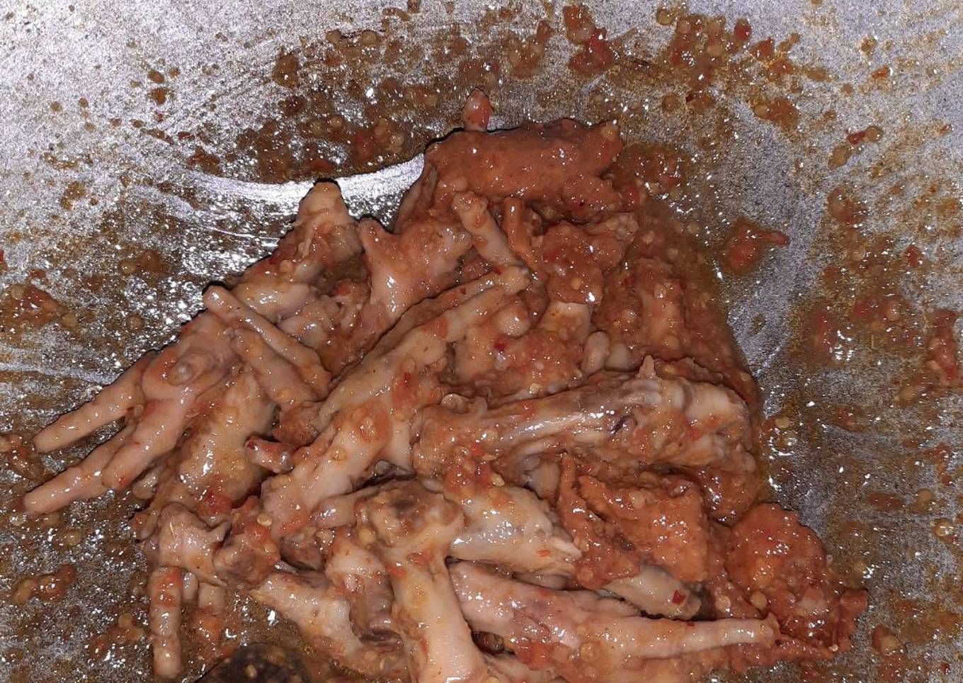 Ceker Setan (Ceker pedas/Ceker sambal)