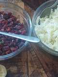 Ensalada de tallos de beterraga