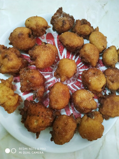 Una foto de Buñueliitos de manzana