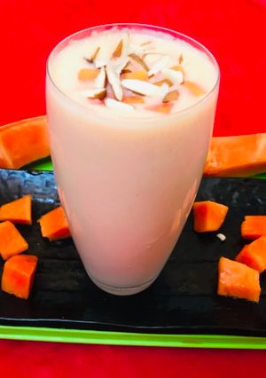A picture of Papaya shake.
