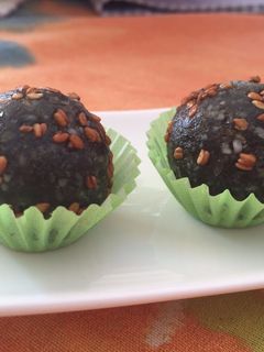 Una foto de Bolitas energéticas de Espirulina