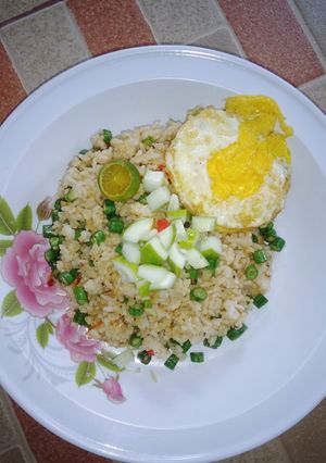 Foto resep Nasi goreng sederhana