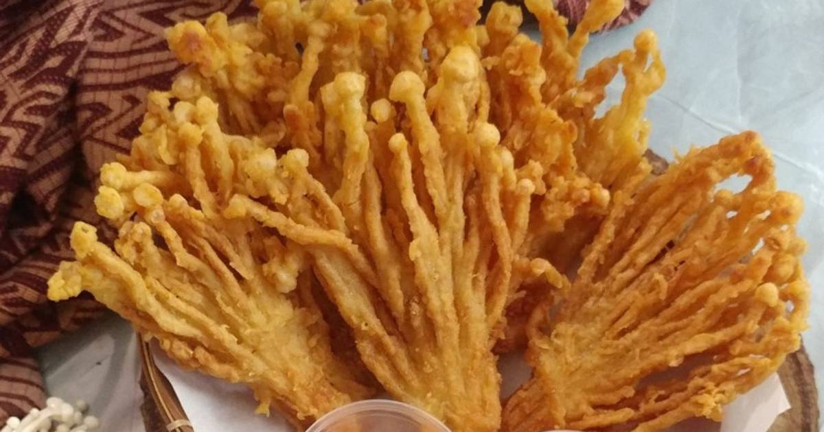 Resep 66 Jamur Enoki Krispi Oleh Sachia Siregar Cookpad