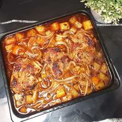 A picture of Honey Soy Chicken.
