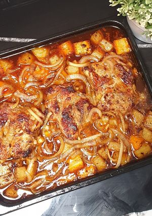 Foto resep Honey Soy Chicken