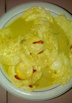 Foto resep Kuah Lemak Telur Mata Sapi