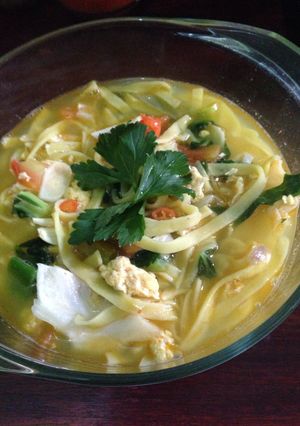 Foto resep Mie Rebus khas Minang