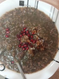 عکسی از دستور آش انار