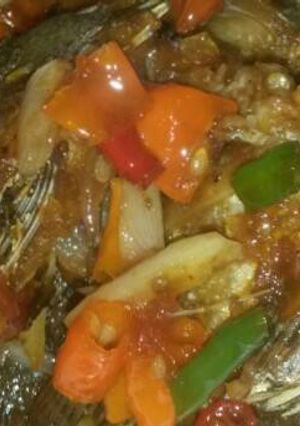 Foto resep Sepat asin pedas asem manis