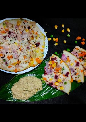 A picture of Uttapam.