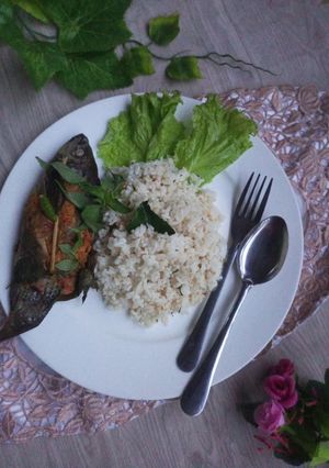 Foto resep Nasi Daun Jeruk