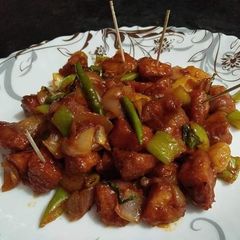 A picture of Chilli Idly.