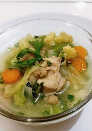 Foto resep Sup ayam royco 😁