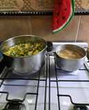 Sopa de garbanzos con verduras