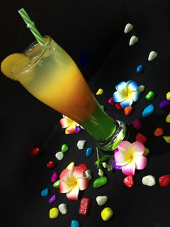 A picture of Layered Mocktail.