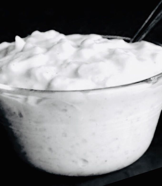 A picture of Rice pudding.
