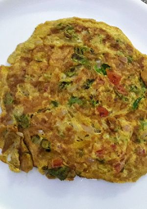 মশালা অমলেট (masala omelette recipe in bengali) রেসিপির প্রধান ছবি