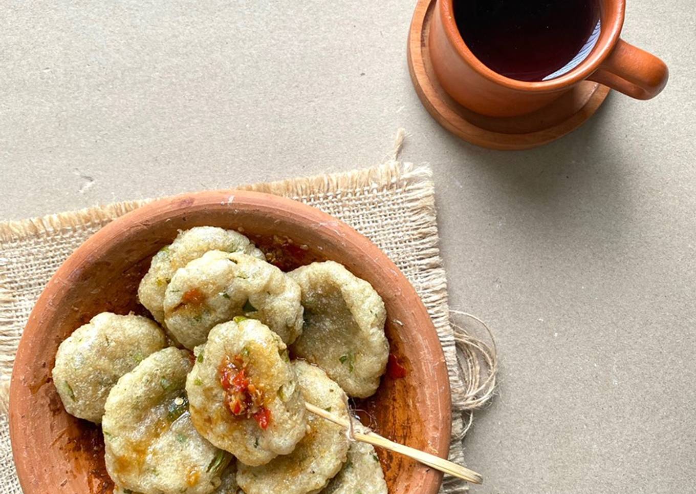 Cireng Tahu Cobek