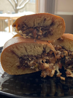 A picture of Indonesian style sweet pancake.