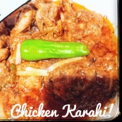 A picture of Chicken Koyla Karahi!.