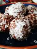 Trufas de Choco porotos, Avena y Coco