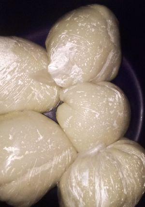 A picture of Pounded Yam.