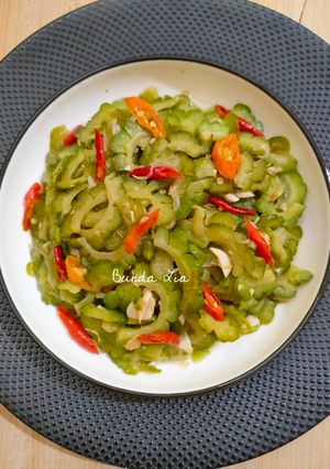 Foto resep Oseng Pare Udang Rebon