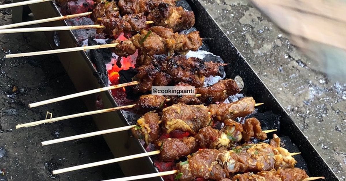 Sate kambing empuk anti alot