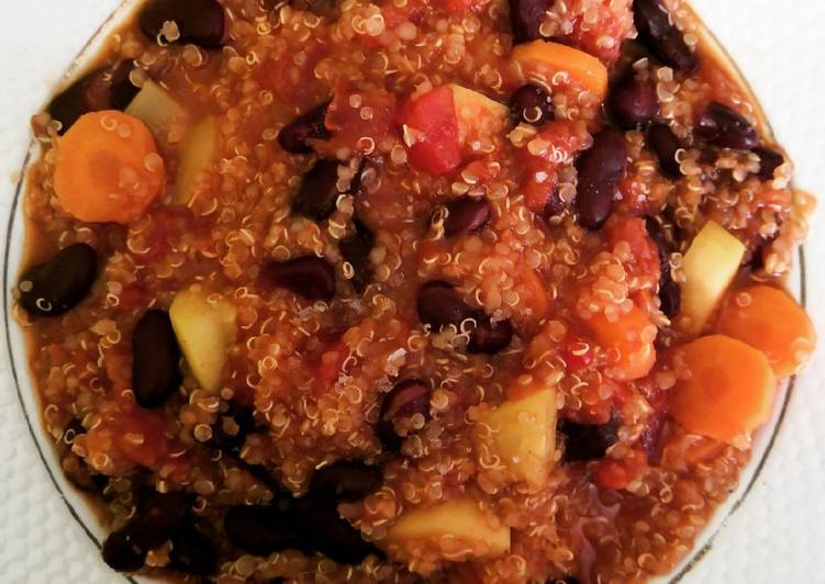 Recette: Chili sin Carne au quinoa