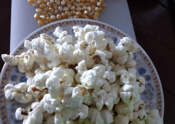 Cara Membuat Popcorn gurih manis Kedai QueenTa yang Menggugah Selera