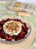Camembert con brevas y uvas al horno o airfryer
