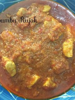 Foto resep Ayam Bumbu Rujak