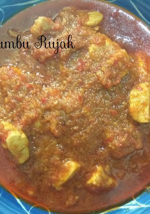 Foto resep Ayam Bumbu Rujak