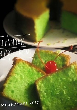 Foto resep Bolu pandan santan