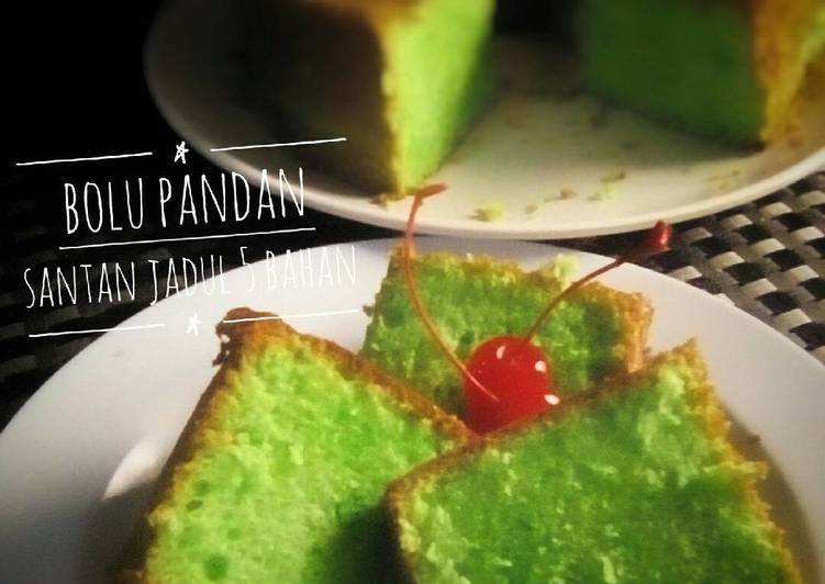Bolu pandan santan