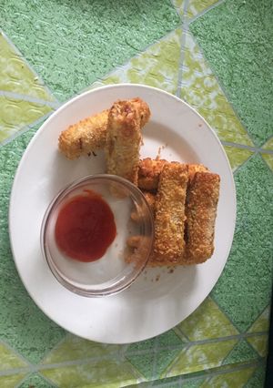 A picture of Ham and Cheese Rolls Bread.