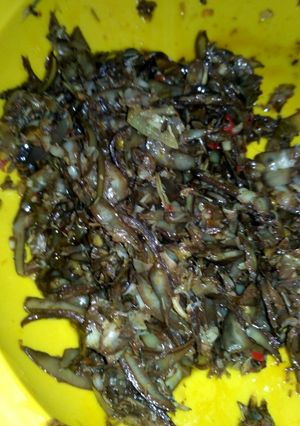 Foto resep Tumis jantung pisang kepok