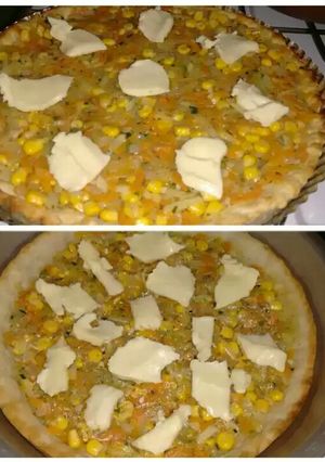 Una foto de ¡¡Tartas saludables de verduras y choclo con masa casera!!