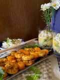 Brochettes de Gambas et Melon