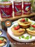 Sardine pancake muffin