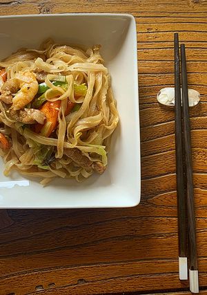 Una foto de Noodles de aprovechamiento