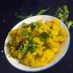 A picture of Mix Aloo bhujiya.
