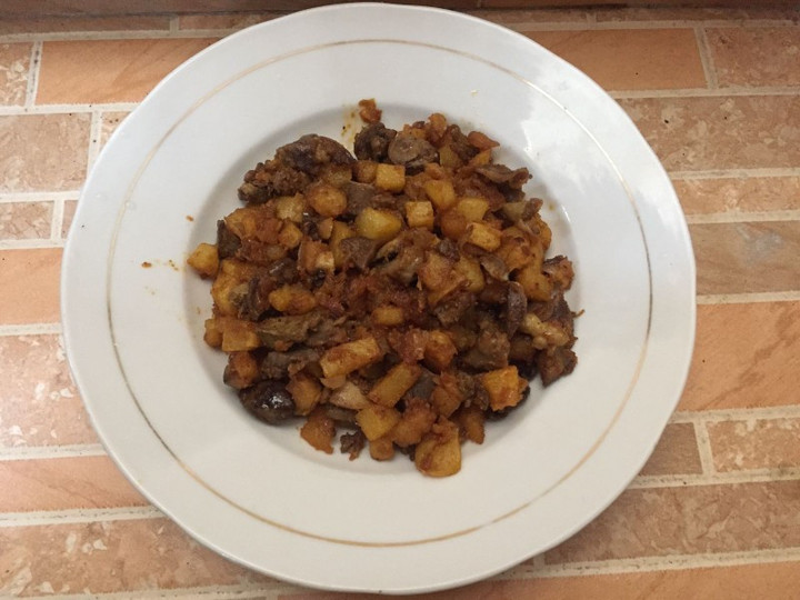 Cara Gampang Menyiapkan Sambal goreng kentang ati ampela Anti Gagal