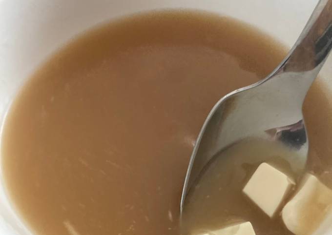 Recipe of Favorite Very simple miso soup with tofu