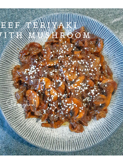 Foto resep Beef Teriyaki with Mushroom