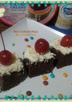 Foto resep Bolu Cokelat Keju Lilsoft