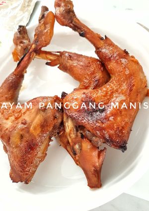 Foto resep Ayam Panggang Manis
