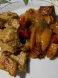 Arista di maiale al curry