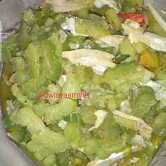 รูปของ Tumis teri pare sederhana