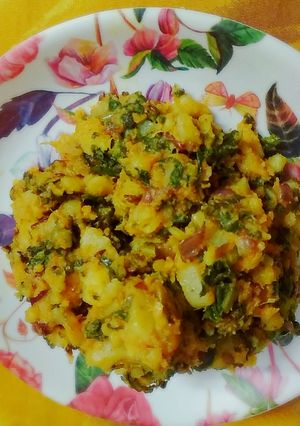 आलू मूली भाजी (Aloo Mooli bhaji recipe in Hindi) रेसिपी मुख्य फोटो